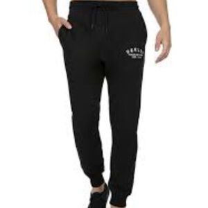 Hurley Men’s Coastal Dunes Fleece Jogger Black 2XL Mens Waist 38 Inseam 32